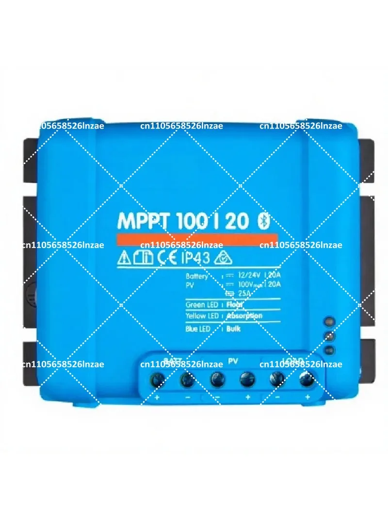 MPPT 100V 15A 20A 30A 50A Solar Charge Controller, PV Panel Regulator with LCD Display for Off-Grid System