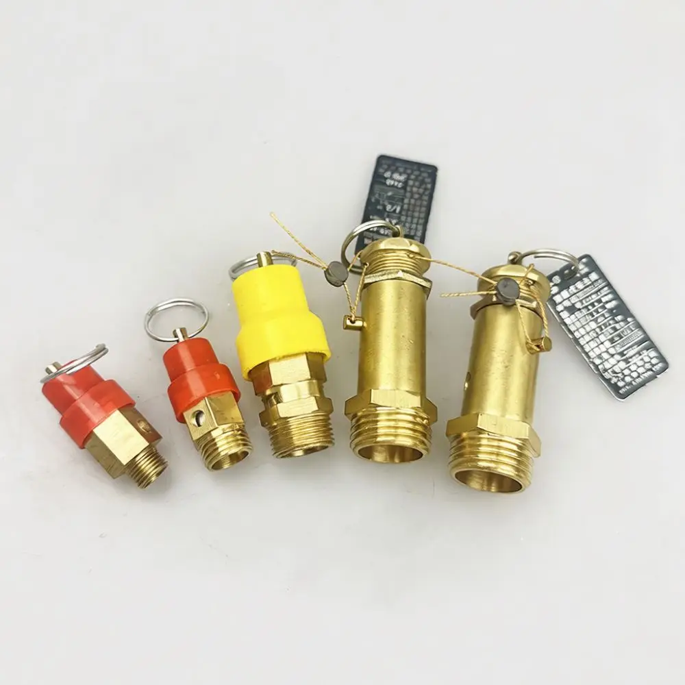 High Performance Air Compressor Pressure Relief Valve Pneumatic Tank Spring Protection Device Industrial Accessory Repair Part