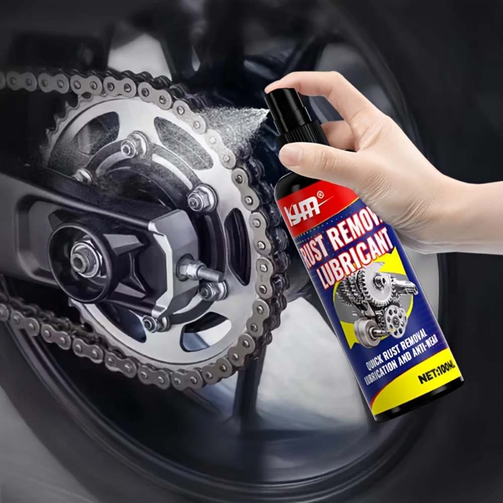 KJM Chain Lubricant Spray - Heavy-Duty All-Weather Chain Grease for Mountain/Road Bicycle Chains, Lock Cores & Front Chain Maint