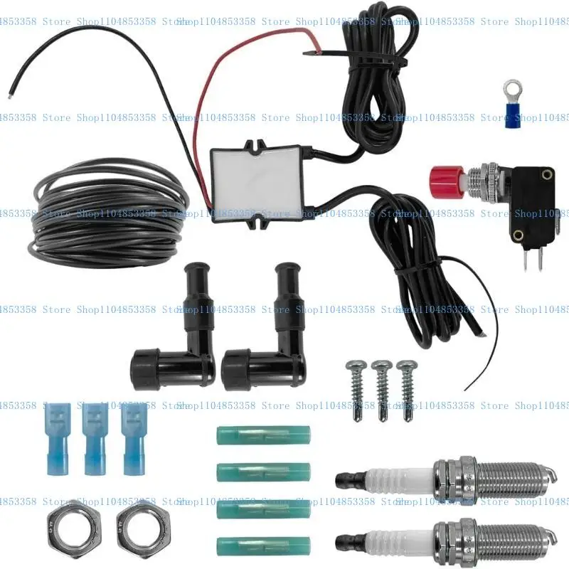 

Exhaust Flame Set Double Flamethrower for Car Truck Flame Thrower Modification Accessory Easy Installation