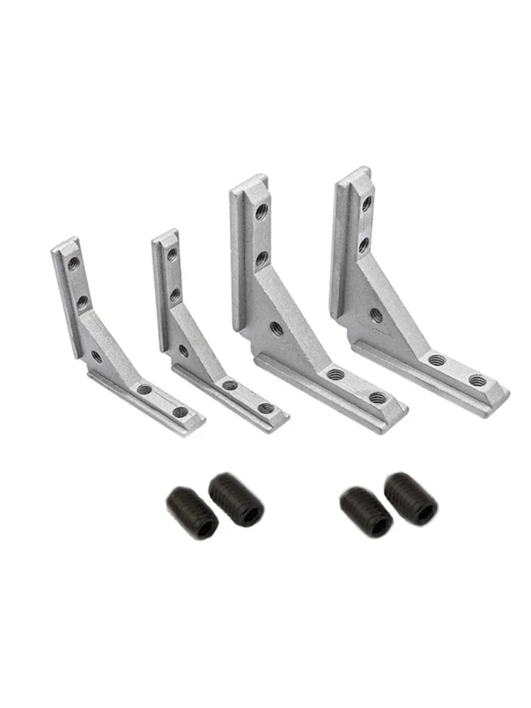 Panneau d'installation 2020 3030 4040, matériel de fixation de fente d'angle, cadre de porte, profil de code d'angle, connecteur de fente d'angle universel