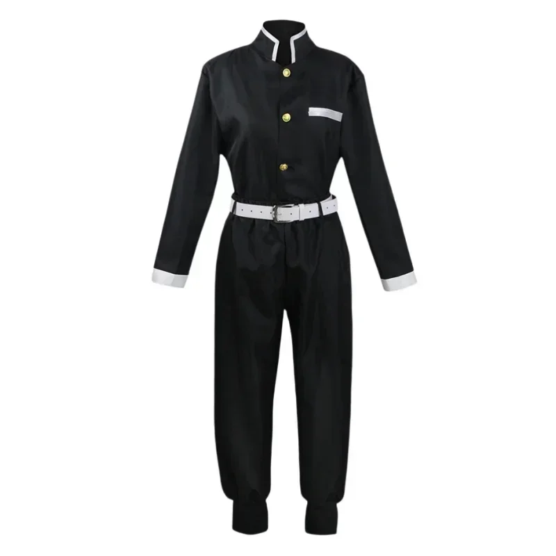 Anime Agatsuma Zenitsu Costume Cosplay Kimono Abbigliamento Halloween Parrucca uniforme da festa Donna Bambini