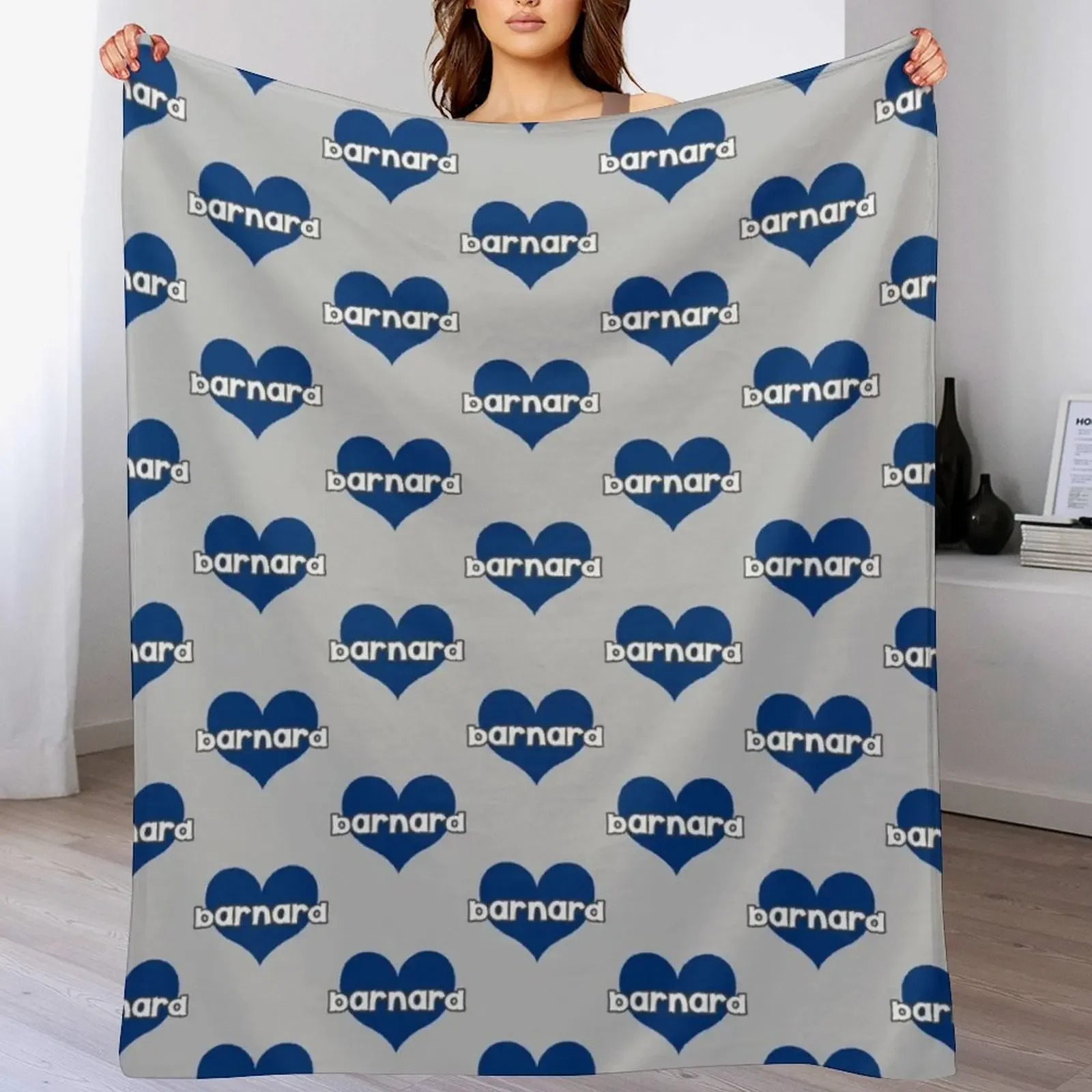 

New Barnard Heart Throw Blanket Thermal Plush Furrys Sleeping Bag Blankets
