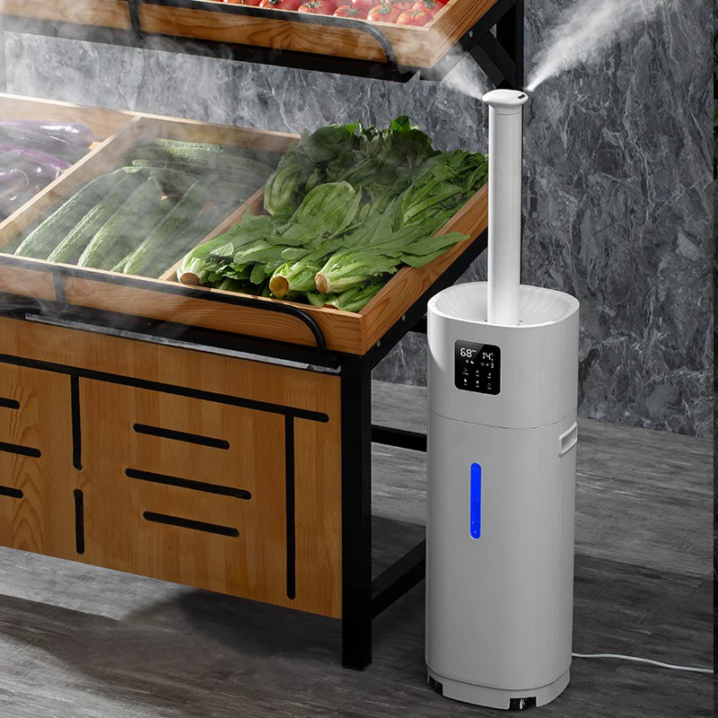 2025 مرطب واي فاي ذكي 18 لتر - مرطب رذاذ بارد ذو سعة كبيرة مع التحكم في تطبيق Tuya