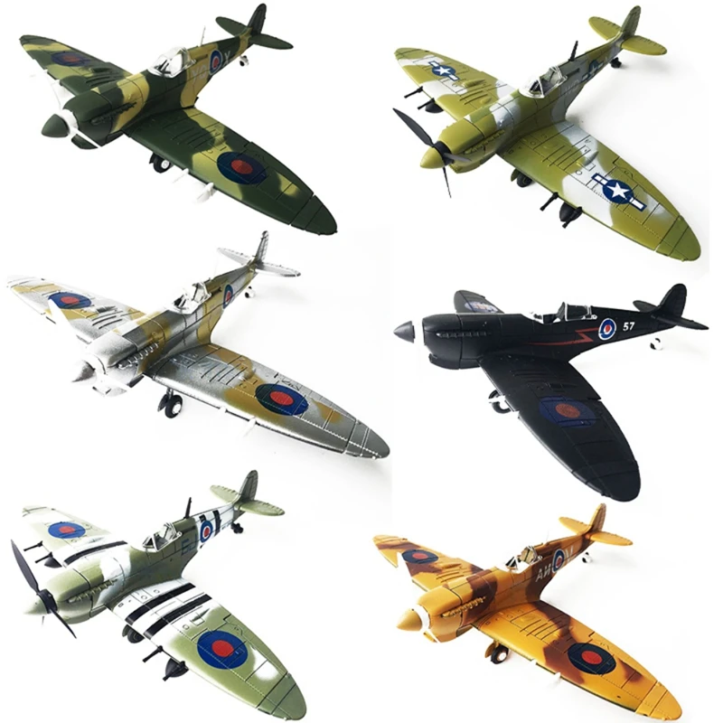 Kids Assembly Model Plane Toy Glider Airplane Military Early Education Collect Planes Developmental Toys Children Boys Gift