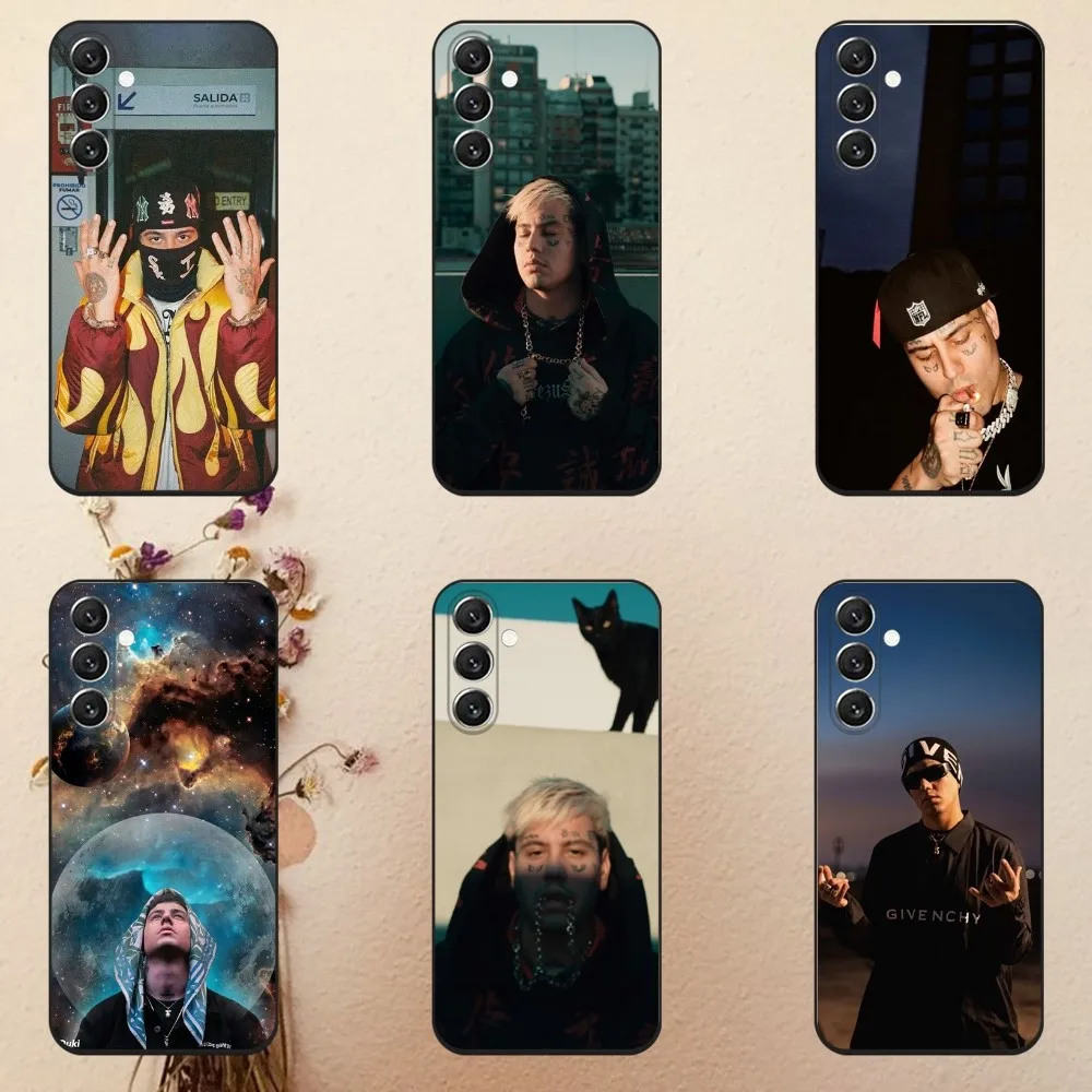 D-Duki Rapper  Phone Case For Samsung Galaxy A13,A21s,A22,A31,A32,A52,A53,A71,A80,A91 Soft Black Cover