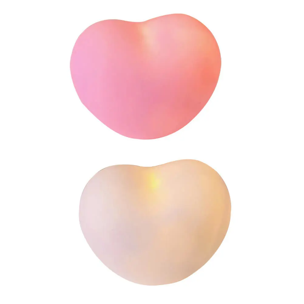 2 قطعة شكل ليلي إبداعي Led مصباح لغرفة النوم السرير ديكور للطاولات سطح المكتب ضوء ديكور المنزل هدية توهج دافئ فريد