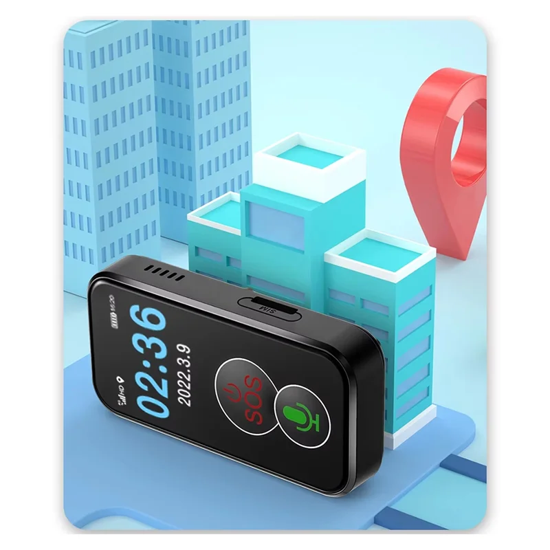 AA60-Elderly 4G Tracking Tracker SOS Wireless Wifi Caregiver Pager Old People Locator Fall Alert Tracker IP67 Anti Lost