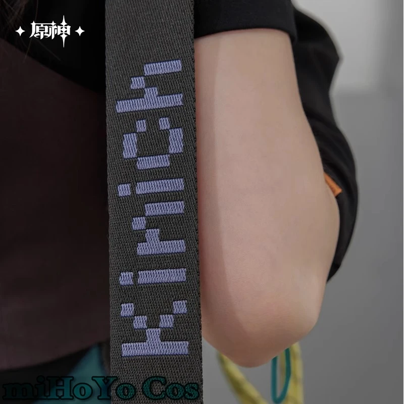 [Autentico] Gioco Genshin Impact Kinich Serie di impronte a tema Borsa da viaggio sportiva Borsa impermeabile di grande capacità per cartoni animati Cosplay