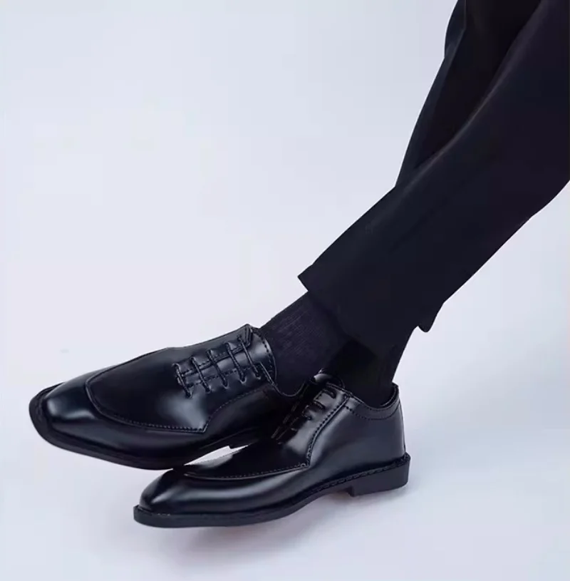 

Обувь для кукол BJD подходит для деловых повседневных деловых кожаных туфель размером ID75, аксессуары для кукол с острым носком