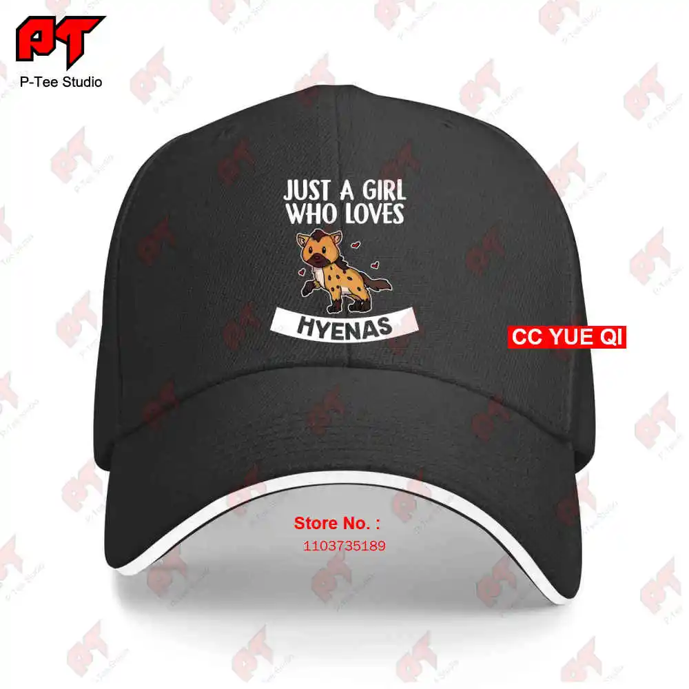 

Just A Girl Who Loves Hyenas Cute Hyena Baseball Caps Truck Cap 6GHG