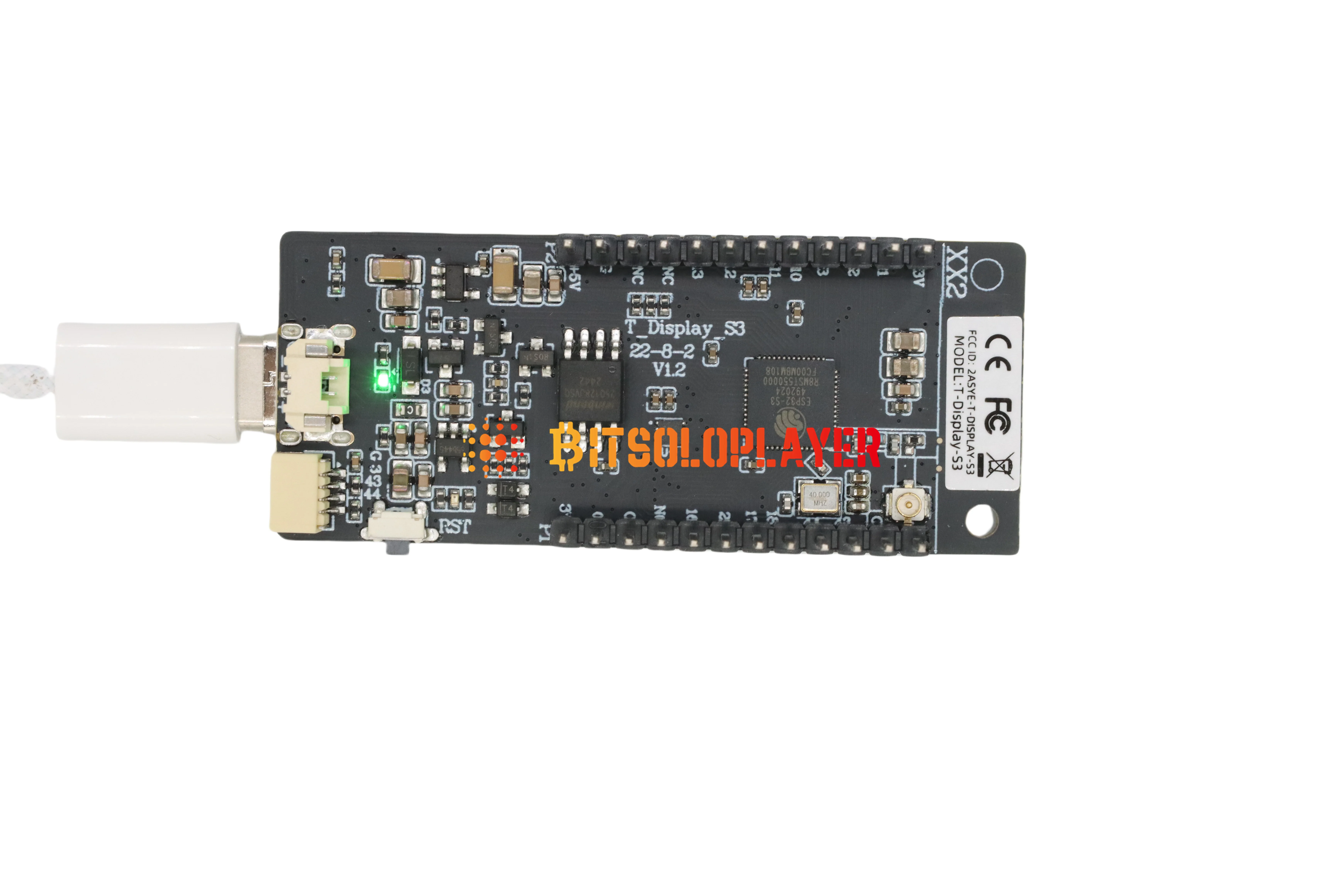 Экран NerdMiner T Display S3 ESP32 для NerdQaxe++ 4,8 т