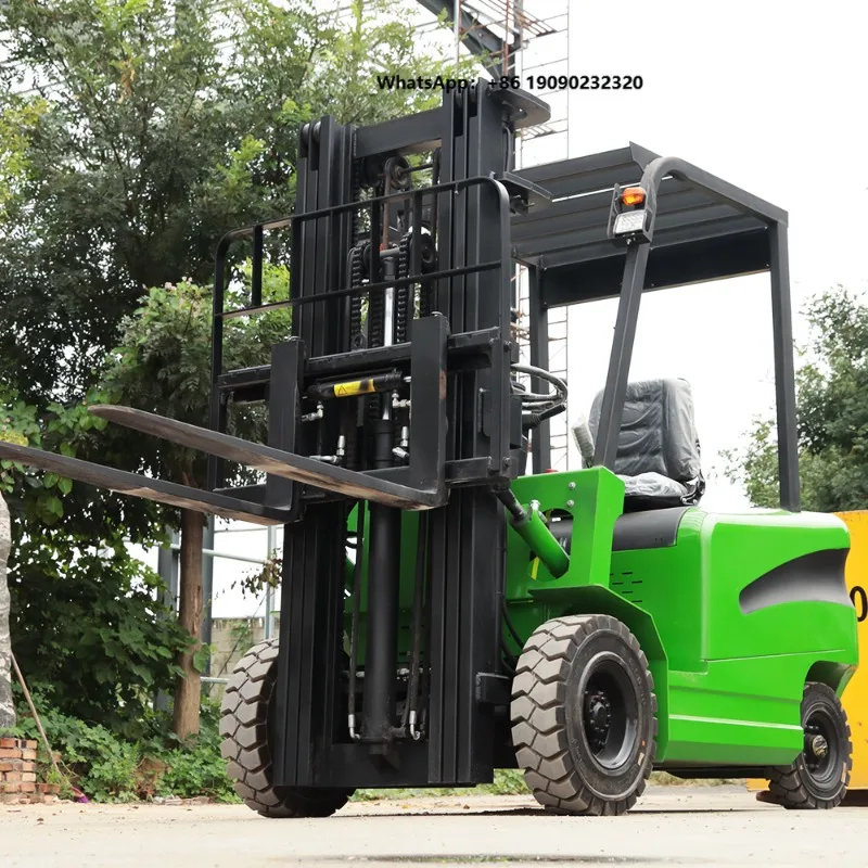 Factory Direct Sales of New Electric Forklifts Lifting Height 2-6 Meters Custom Three-tier Mast CE Certified  T001