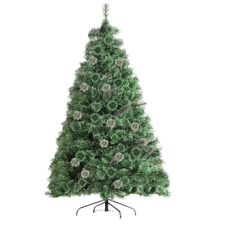 Encrypted Two-color Pine Needle Christmas Tree Flowering Pine Needle Artificial Simulation Tree Christmas Decoration Ornament