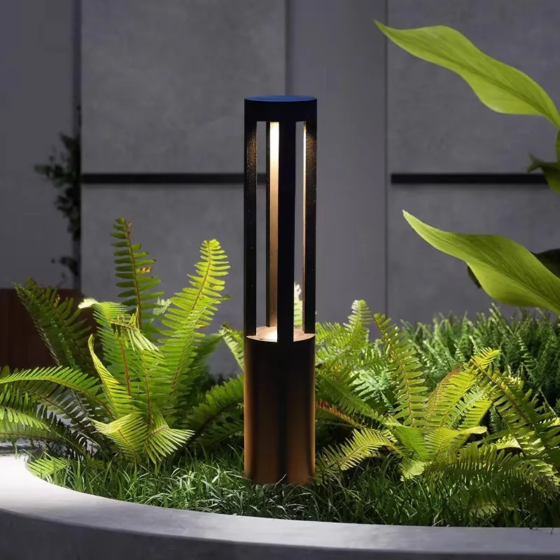 

Outdoor Waterproof Led Lawn Light Simple Modern Bollard Light Villa Corridor Aisle Courtyard Garden Landscape Light