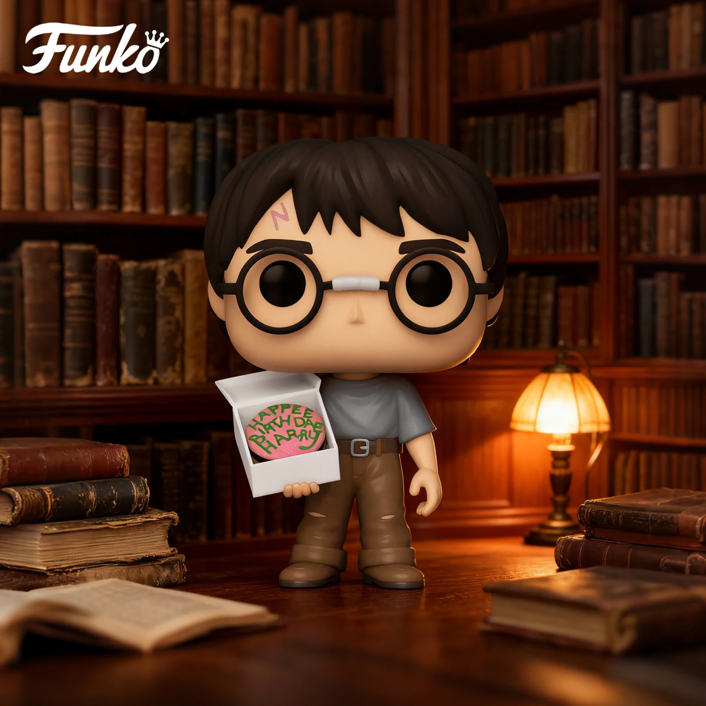 

Funko Pop фильмы и ТВ Гарри Поттер с тотом на день рождения периферийные фигурки игрушки для мальчиков подарок коллекционные украшения
