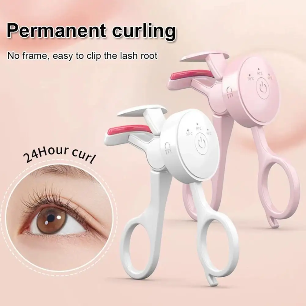 

Electric Heated Eyelash Curler New Fast Heating Electric Eyelash Curler Shaping And Lasting Curling Eyelash Clip Tool