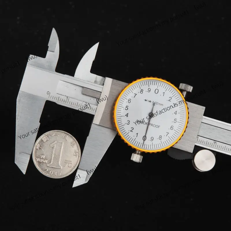 With table caliper 0-150mm high-precision shockproof industrial household jewelry measuring vernier caliper