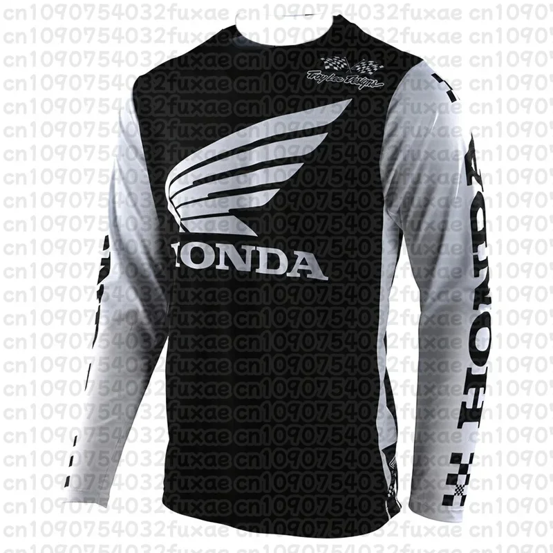 2026 Neues beliebtes Langarm-T-Shirt für Frühling und Herbst, Teamuniform für Motorradfans, atmungsaktives T-Shirt für Erwachsene und Kinder – Detail 8