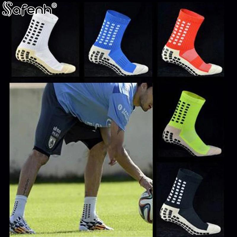 Chaussettes de sport élastiques en nylon IQUE dex pour hommes, anti-alde, football, course à pied en plein air, football, yoga, cyclisme