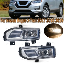 Front Bumper Foglight Foglamp Or Fog Light Cover Grill Bezel Bracket Harness For Nissan Rogue X-Trail X trail T32 2017 2018 2019