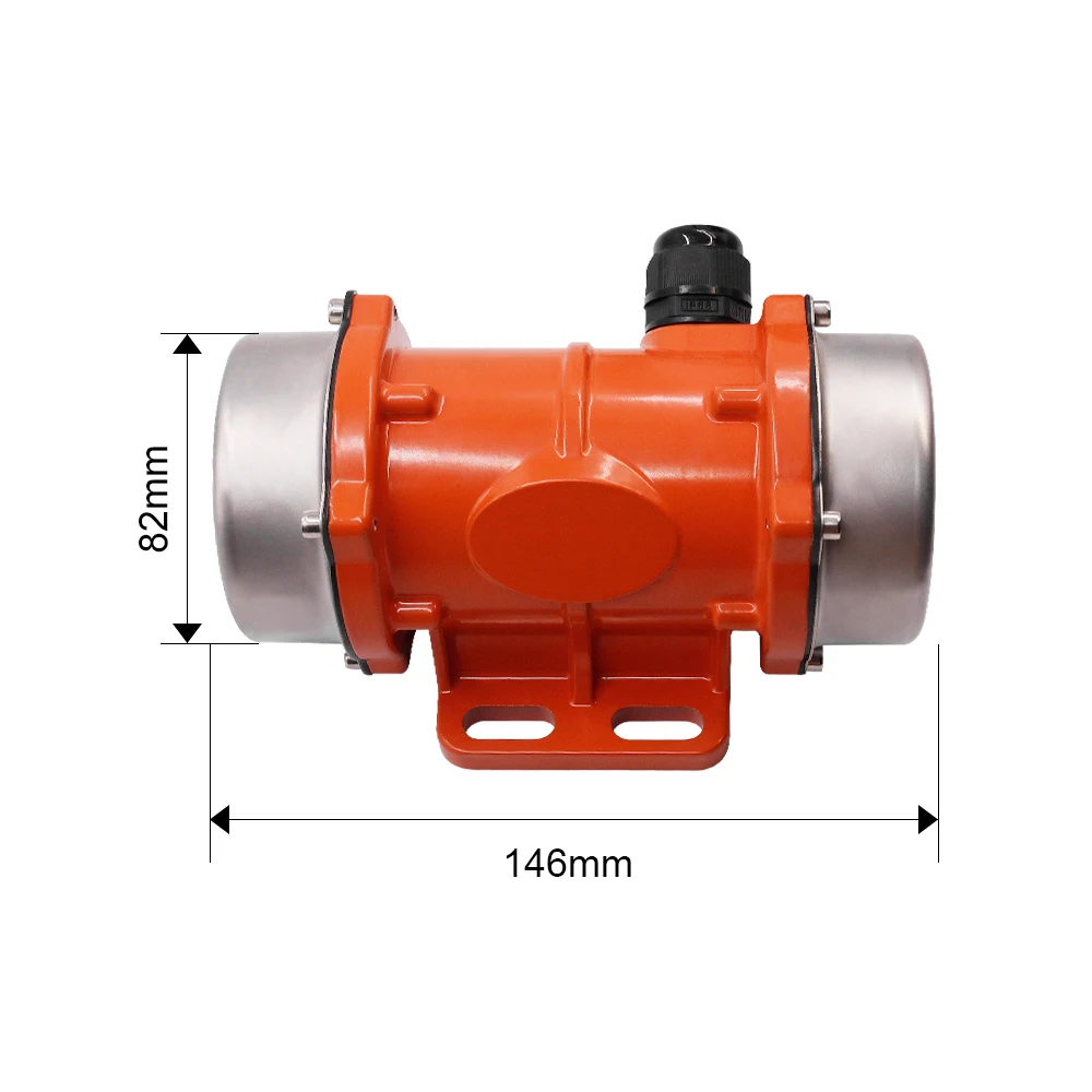 Motore vibratore per calcestruzzo 30W AC 220V 3600rpm Motore monofase in lega di alluminio per mangiatoie vibranti Schermi vibranti