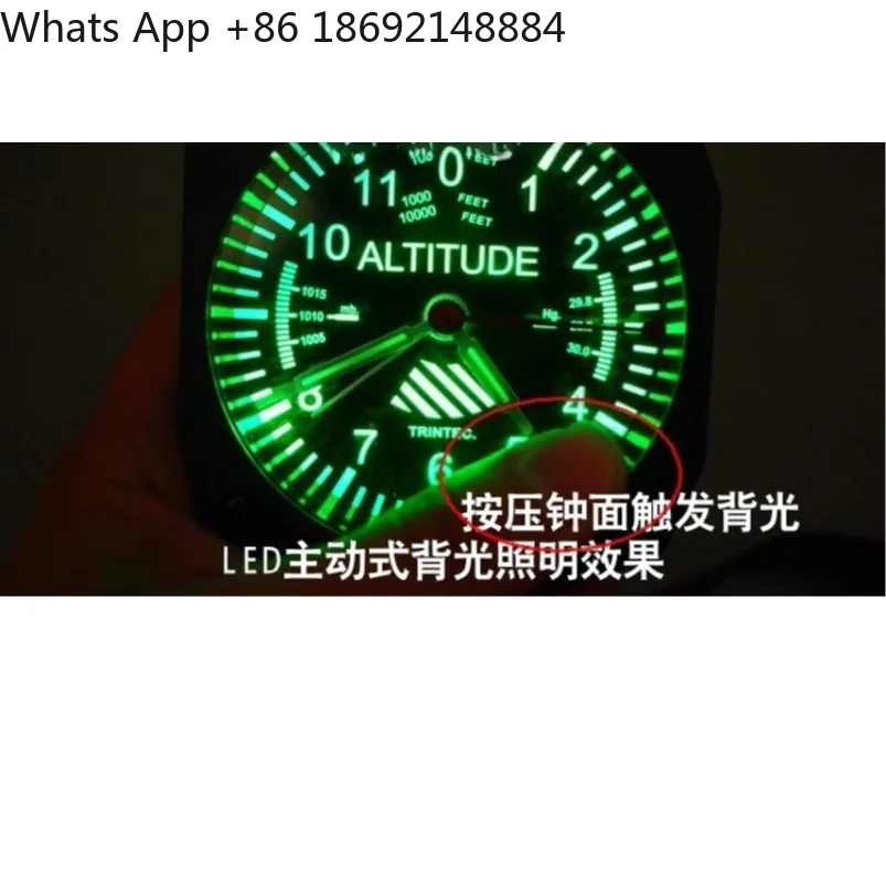 1 piece, aviation clock, aircraft instrument/aviation simulation instrument alarm clock in stock