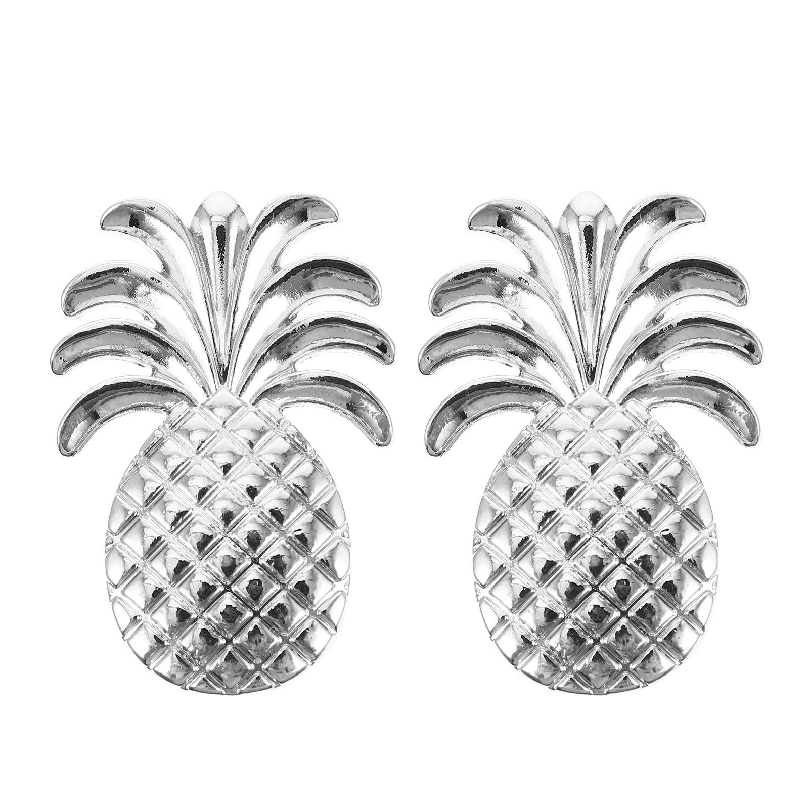 

2pcs Zinc Pineapple Cabinet Pull H les Silver Drawer Knobs Furniture Cabinet Pull H les Hardware Home Decor Door Supply