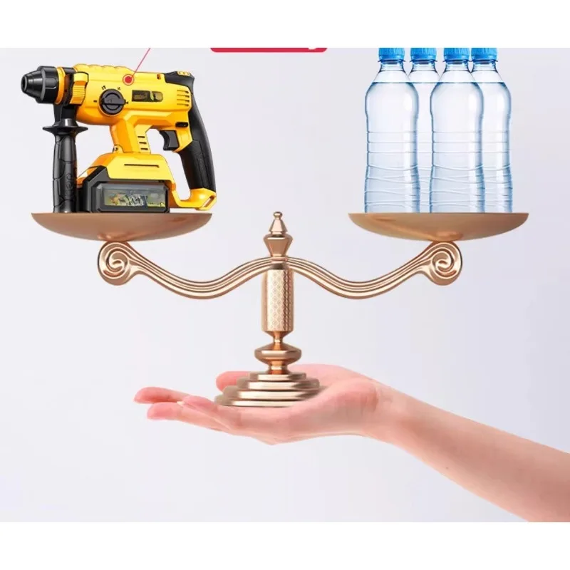 Picareta elétrica de alta potência multifuncional para perfuração de concreto.