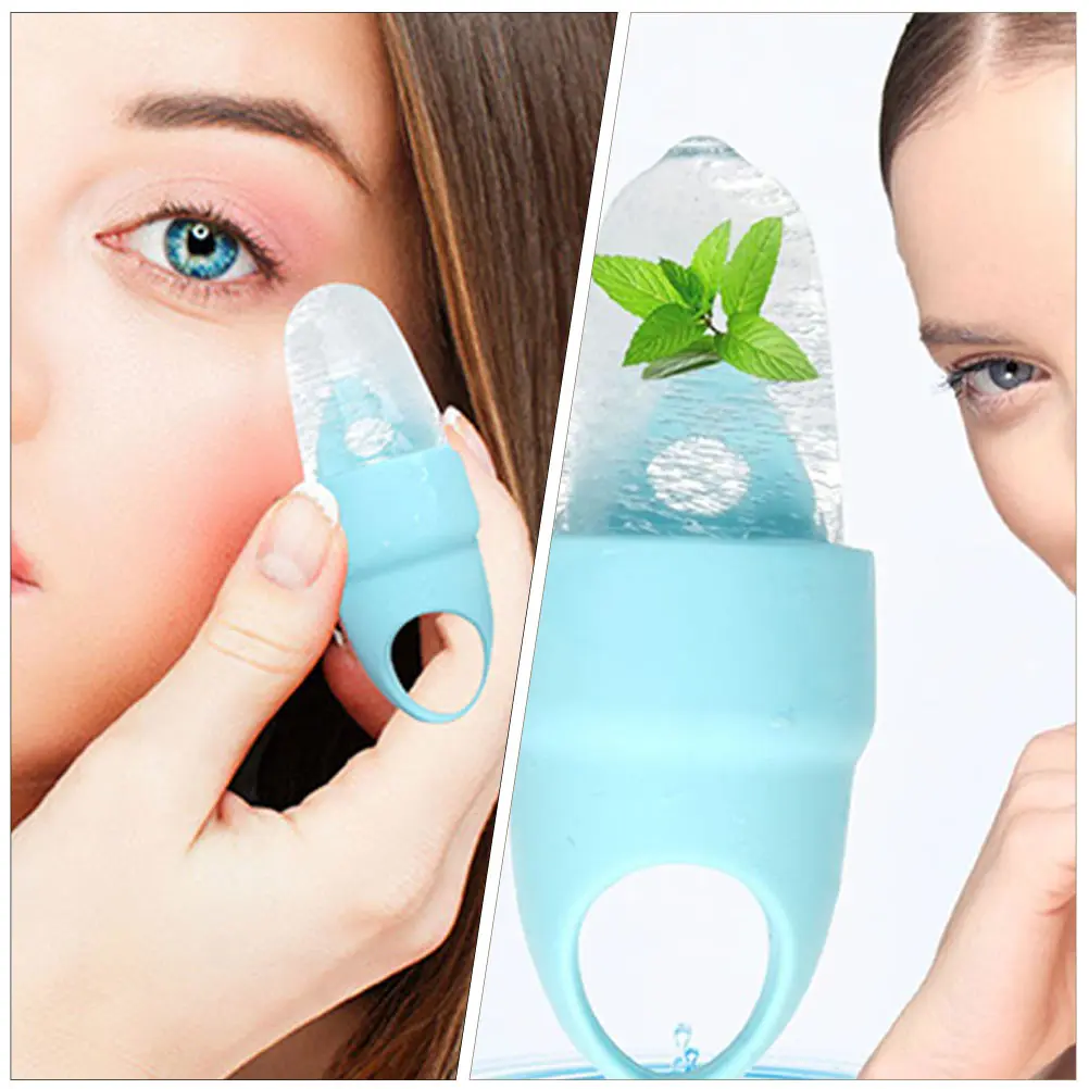 

2Pcs Leakage Proof Cooling for Face Massage and Eye Relaxation Made of Skin Friendly Materials Facial Massaging Tool