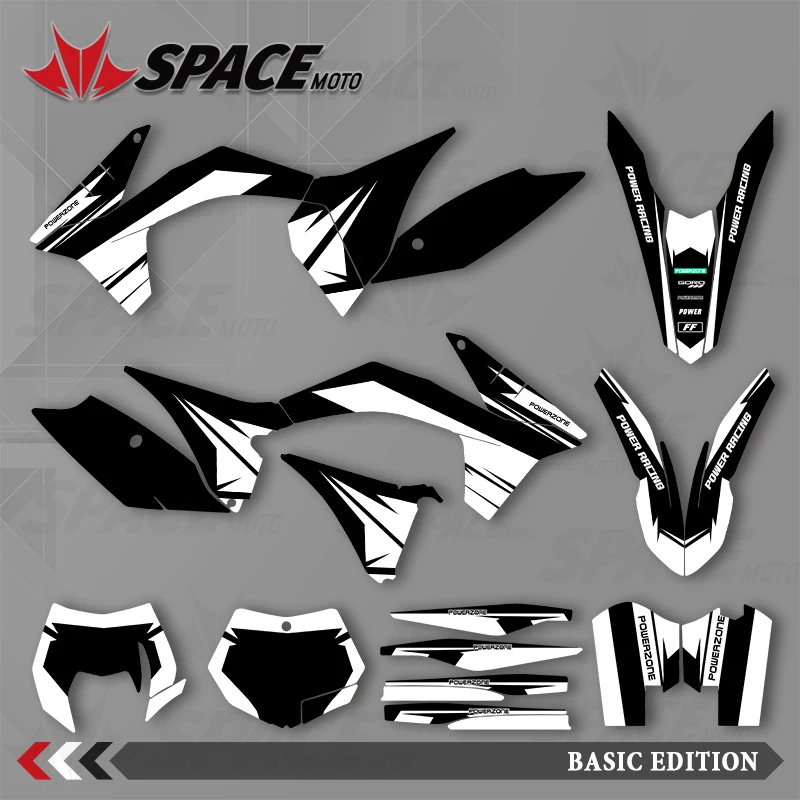 

SPACE MOTO For KTM 11-12SXF 12-13EXC Graphics Background Decals Stickers Motorcycle
