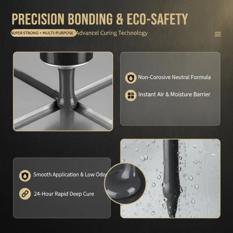 9900 Neutral Silicone Sealant/Waterproof Silicone Sealant/Quick-Drying Sunroom Curtain Wall Special Professional Grade Sealant