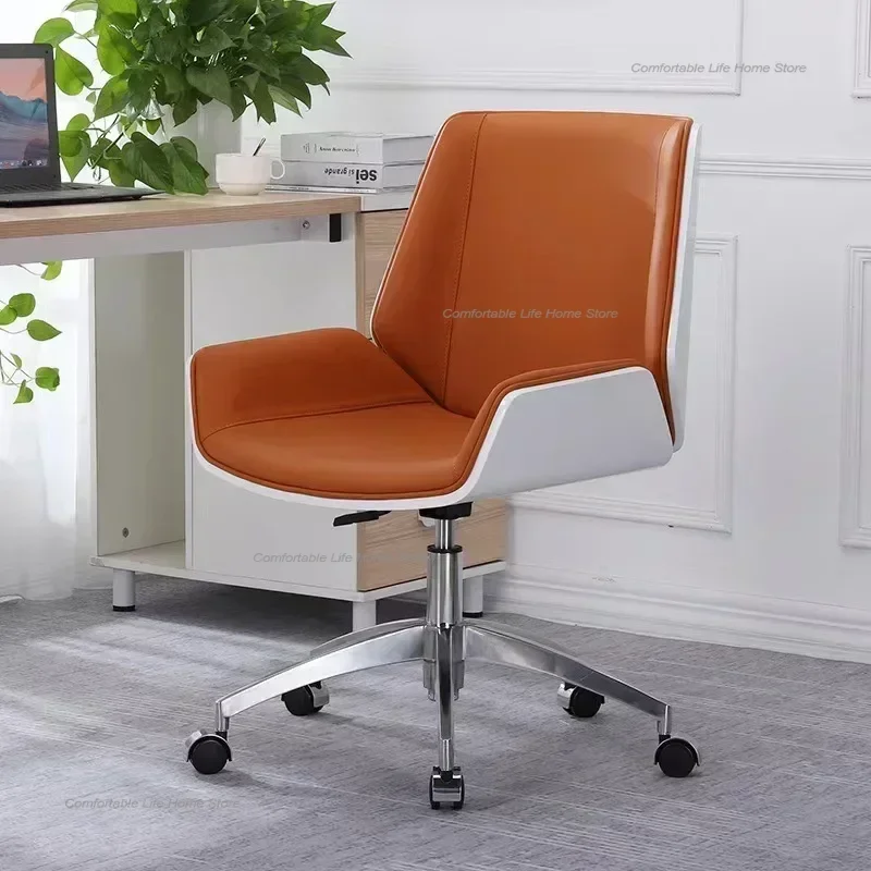 

Swivel Nordic Office Chairs Computer Comfortable Desk Chair Simple Negotiation Chair Meeting Study Chairs Home Furniture