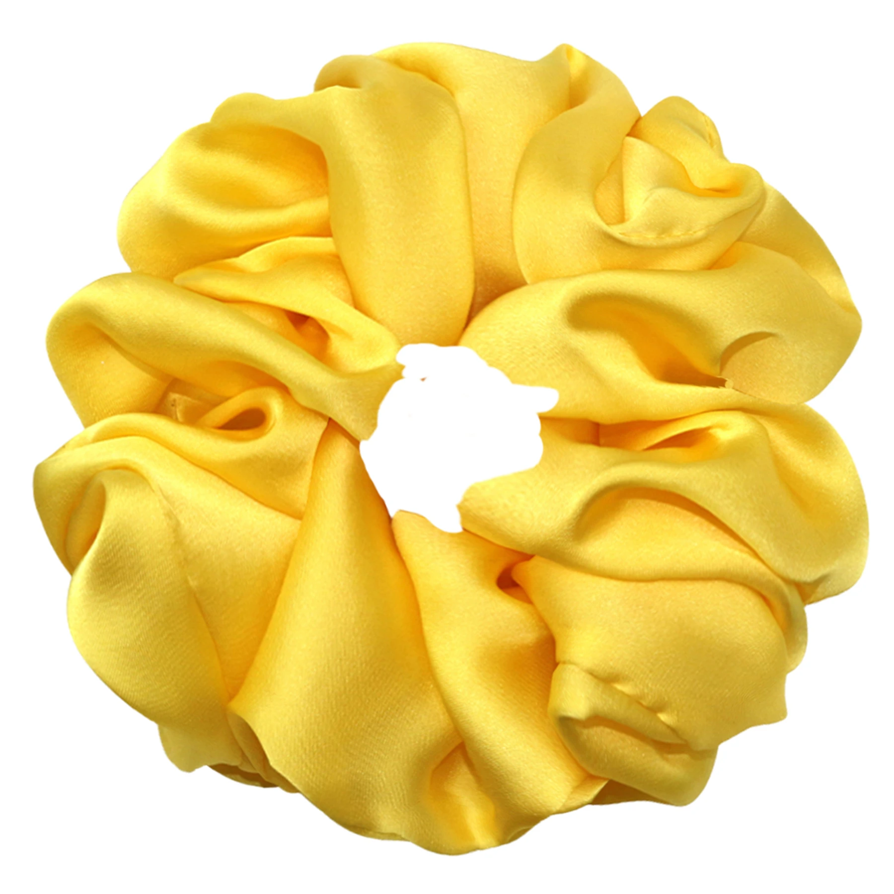 Fashion Oversized Silk Scrunchies for Women Korean Chiffon Elastic Hair Ties Ponytail Holder Headwear Chouchou Cheveux Femme