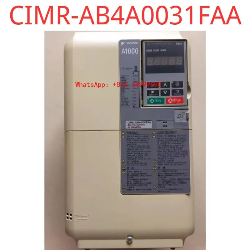 

Second-hand test OK CIMR-AB4A0031FAA inverter, power 11-15 kW AB4A0031FAA