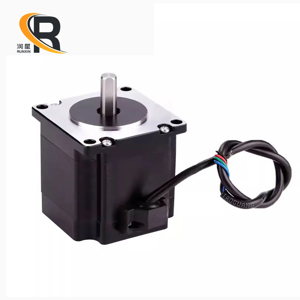 57x56 D 8mm 6.35mm NEMA23 4 Wire 3A 1.2N.m 180Oz-in NEMA 23 Stepping Stepper Motor for CNC Engraving Milling Machine 3D Printer