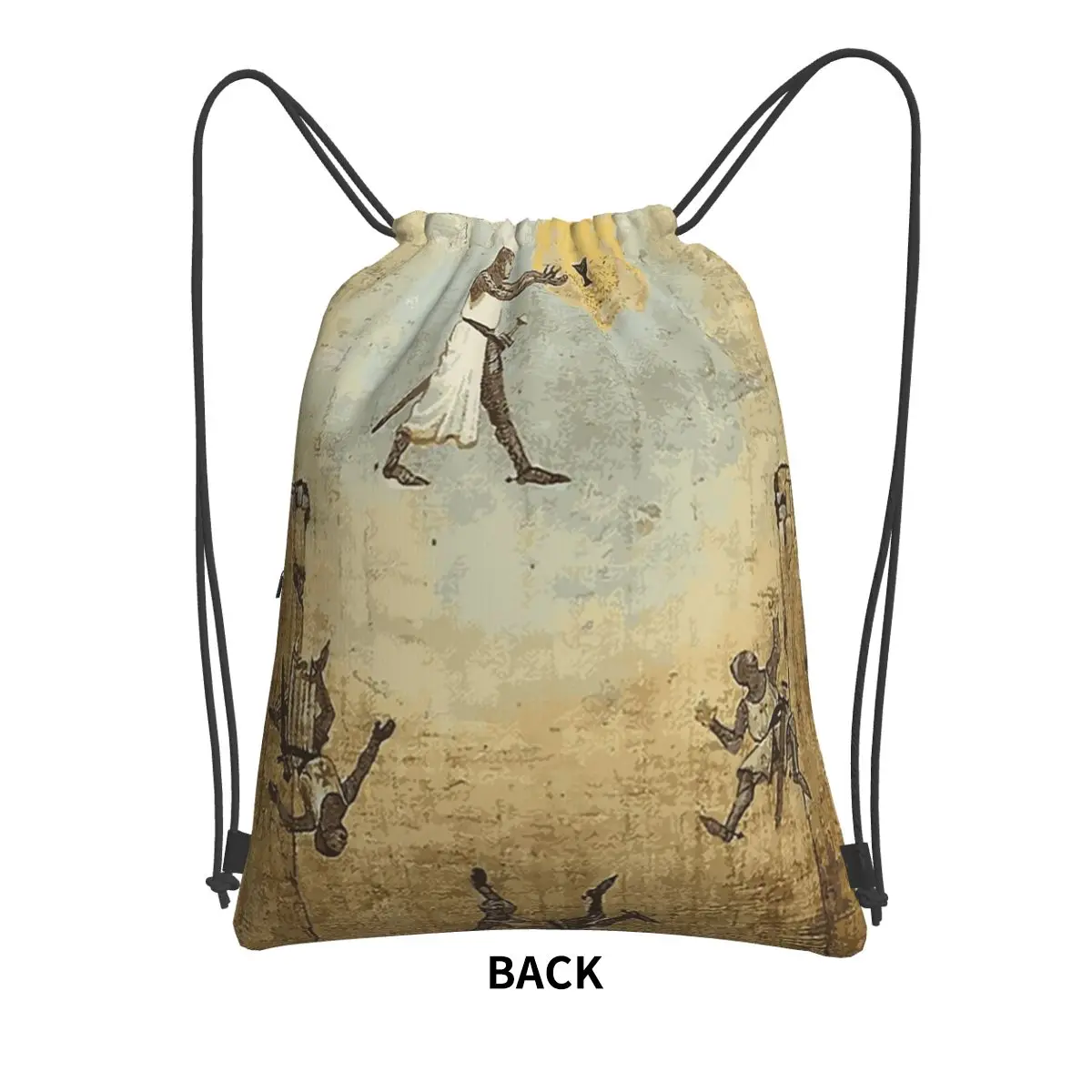 Jump Of Faith Backpacks Fashion Drawstring Bags Sports Bag Book Bags for Travel School