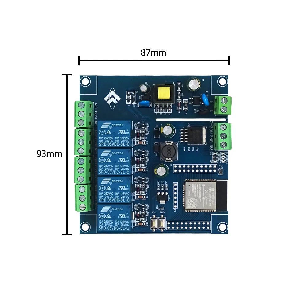 AC / DC power supply ESP32 WiFi Bluetooth ble 4 channel relay module ESP32-WROOM development board