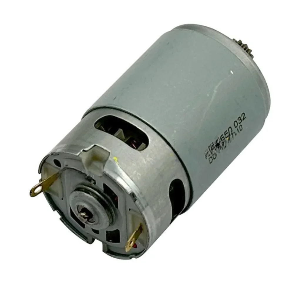 1pc Drill Motor 18V Power 12 Tooth Gear Lithium Drill Motor Replacement 550 Type Electric Tools Motor Accessories