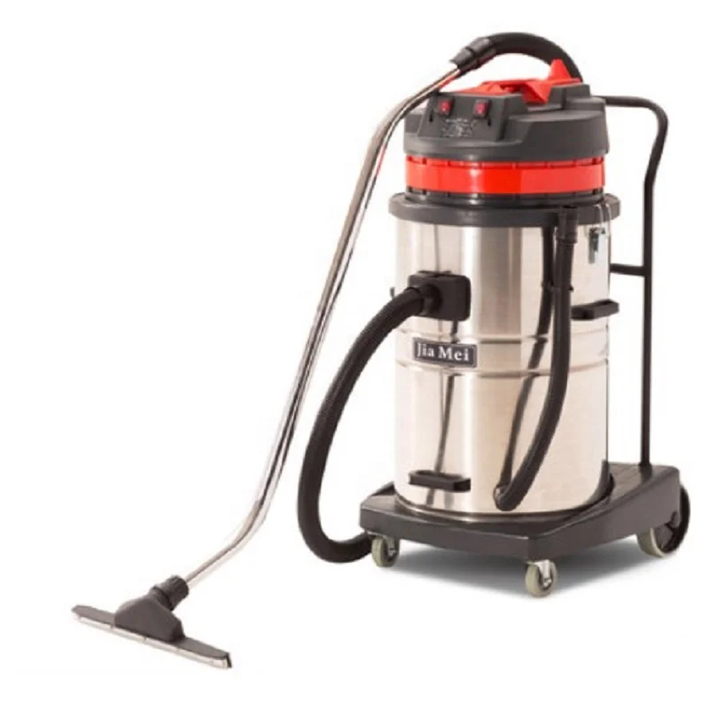 Color Powerful Suction Large Capacity Stainless Steel tank Wet and Dry Vacuum Cleaner for Hotel Shop Home Gym Room