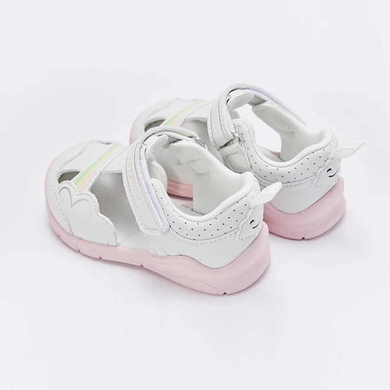 Dave Bella Kids Sandals Summer Protect Toes Sandals Shoe Child Girl Soft And Easy To Bend Princess Shoes For Girls DB2222369