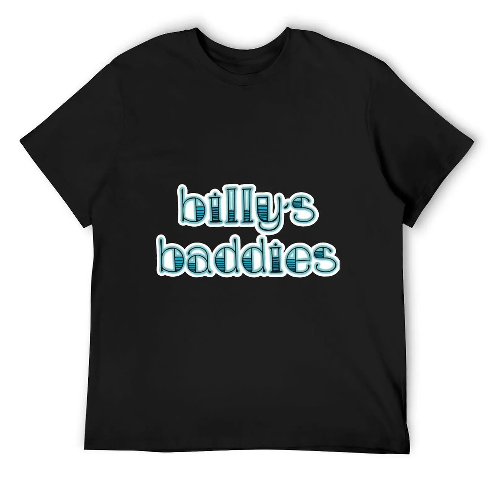 Billy's Baddies, Art 2 T-Shirt for a boy tops Aesthetic clothing oversized anime shirts men