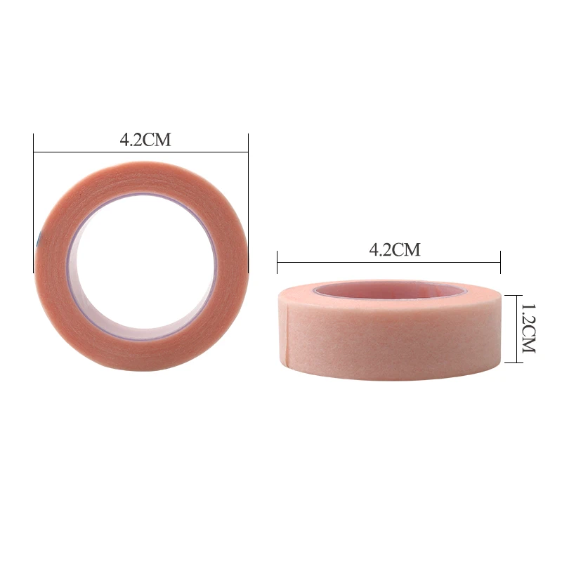 ساكوراهانا غير المنسوجة رمش الشريط الجلد الحساسة متعددة الاستخدام تحت العين ورقة الشريط للرموش الصناعية التصحيح أدوات ماكياج