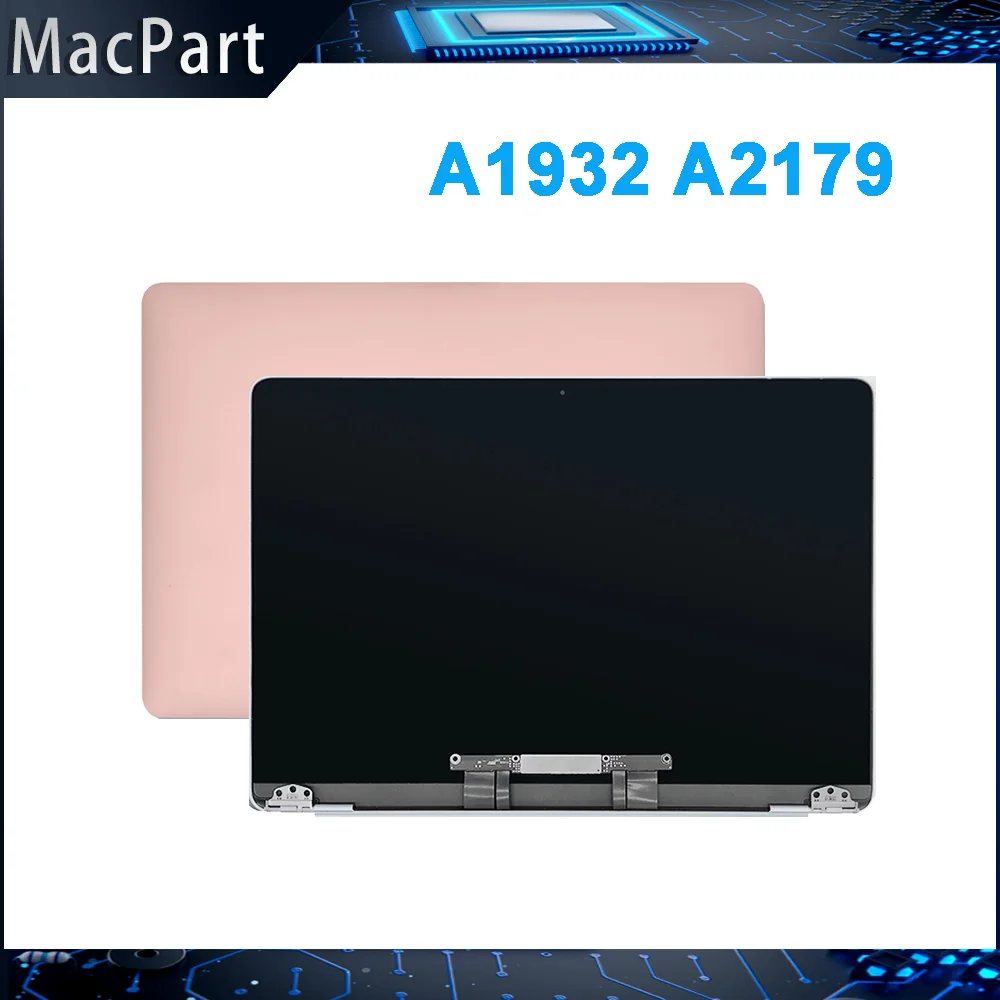 

New For Macbook Air Retina 13" A1932 A2179 Screen LCD Display Assembly Space Gray Silver Rose Gold Color 2018 2019 2020 Year