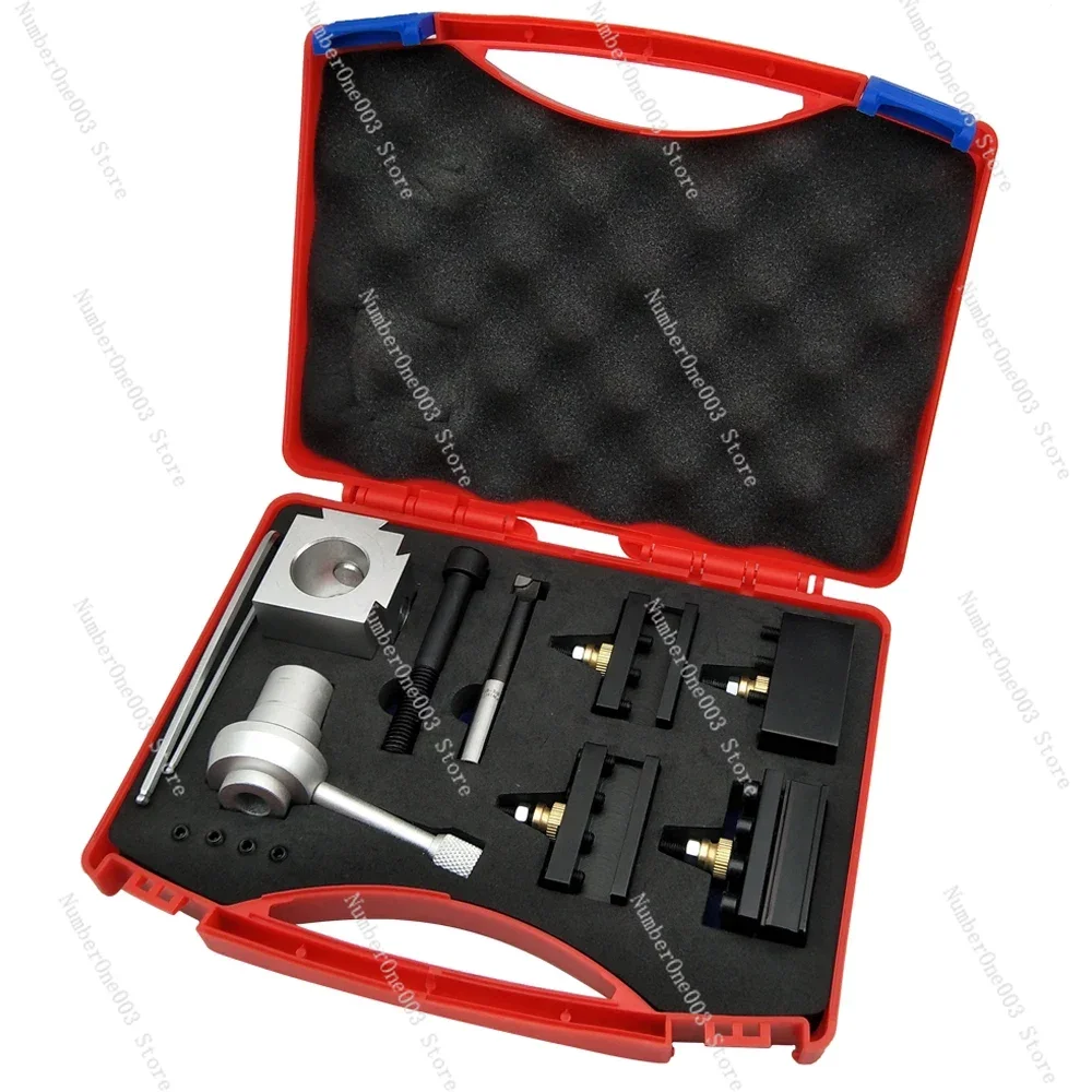 Turning Facing Holder Wrench Mini Quick Change Tool Lathe Tool Holder Post Cutter Holder Screw Kit Set