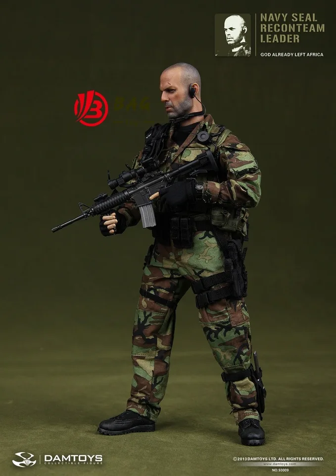 ミリタリー NAVY SEAL RECONTEAM LEADER 1/6 Action Figures Model DAMTOYS in stock DAM93009 NAVY SEAL