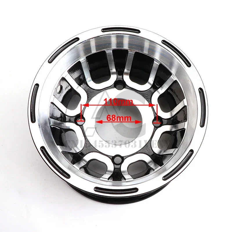 8 Inch Go-kart Rims with Bearing Wheel Hub Use 19X7.00-8 Tyre 20x7-8 21x7-8 Vacuum Tires for 50cc-125cc Go-kart Four Wheel ATV