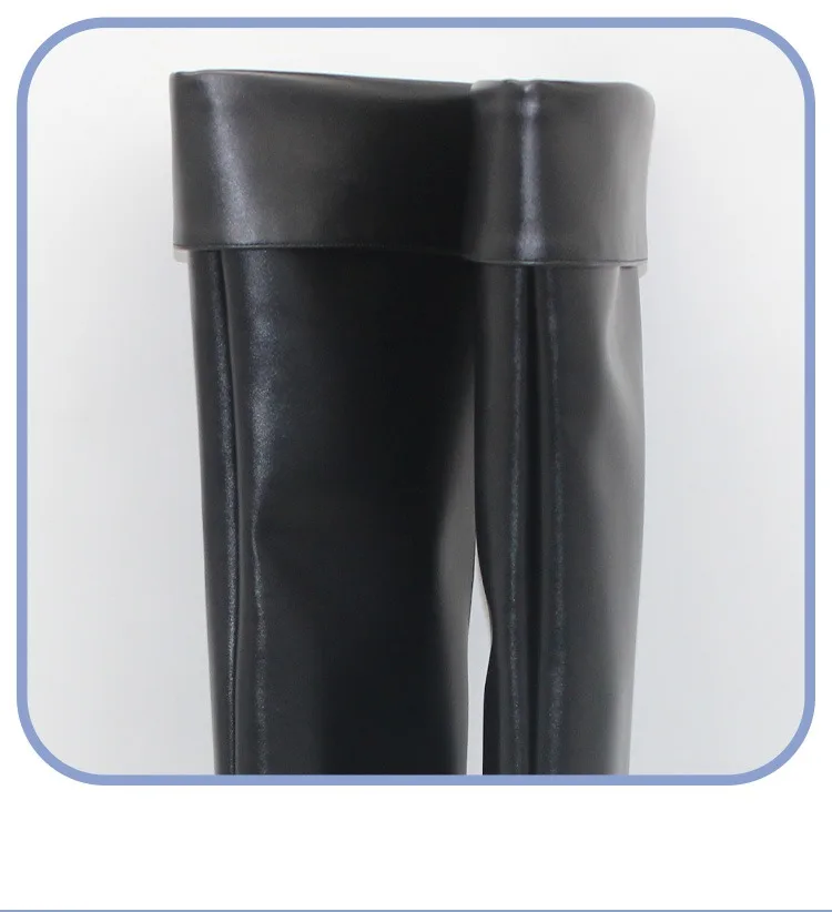 Bangdream Ave Mujica Timoris Cosplay Shoes PU Leather Shoes Halloween Carnival Boots Anime Accessories Cosplay Props Custom Made