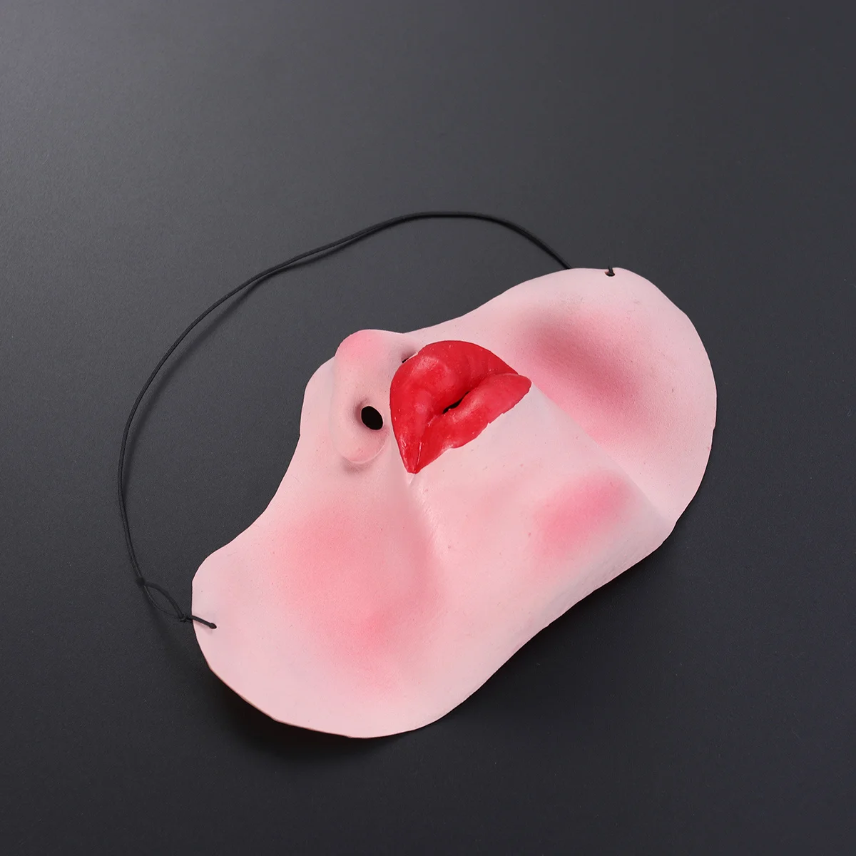 mask Funny Half Face Costume Accessory Comfortable Wear for Halloween Christmas Cosplay Party Funny