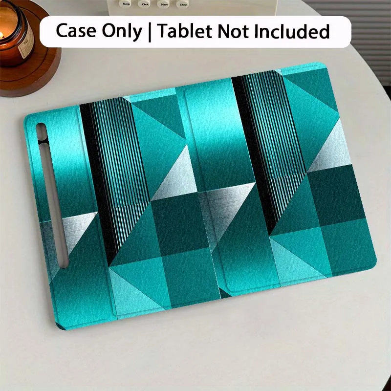 

Colorful metal style pattern Tablet Case For Samsung Galaxy Tab S7 S8 S9 S10 FE Plus 12.4 13.1 Inch